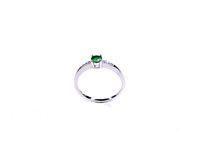 Anello Stocco Gioielli Donna in Oro bianco Zircone ANS 57 - ANS 57